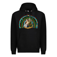 Black holy family rainbow Premium Hoodie - RanaPortraitStore