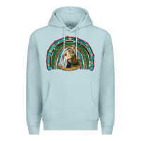 Blue Mist holy family rainbow Premium Hoodie - RanaPortraitStore