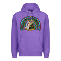 Purple holy family rainbow Premium Hoodie - RanaPortraitStore