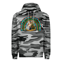 Slate Camo holy family rainbow Premium Hoodie - RanaPortraitStore