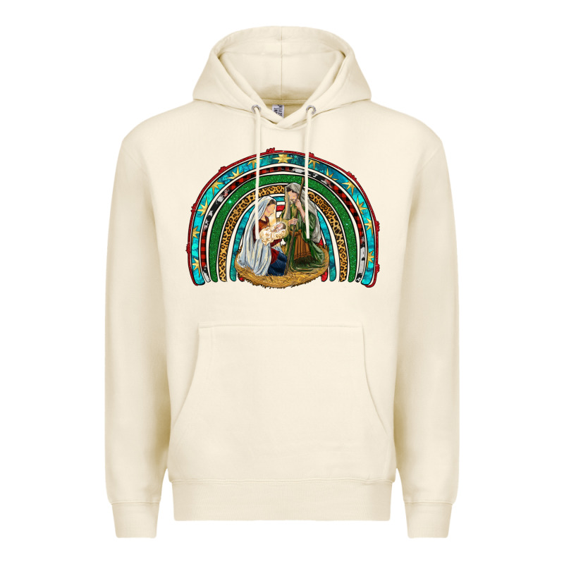 Holy Family Rainbow Premium Hoodie by RanaPortraitStore | Teevron