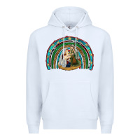 White holy family rainbow Premium Hoodie - RanaPortraitStore