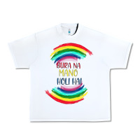 Bura Na Mano Holi Hai Urban Heavy Tee | Teevron