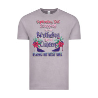 Vintage Zinc Womens September Girl Stepping Into My Birthday Vintage Tee - Bettercallsaul