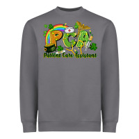 Storm PCA Patient Care Assistant St. Patrick's Day Heavyweight Sweatshirt - CowGirlArtShop