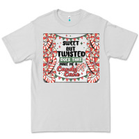 Dove Grey sweet but twisted does that make me a candy cane Premium Tee - MaliasSmallBusiness