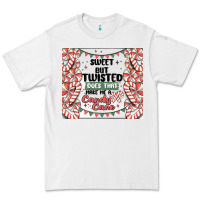 White sweet but twisted does that make me a candy cane Premium Tee - MaliasSmallBusiness