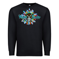 Black happy easter sunflower Premium Sweatshirt - CowhideDigitalArt