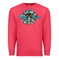 Cardinal happy easter sunflower Premium Sweatshirt - CowhideDigitalArt