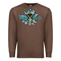 Chestnut happy easter sunflower Premium Sweatshirt - CowhideDigitalArt