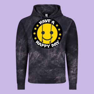 Have A Happy Day Vintage Hoodie Designed By Bettercallsaul