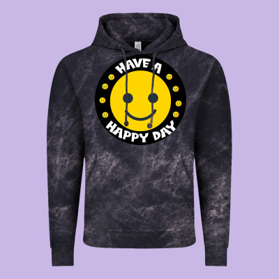 Have A Happy Day Vintage Hoodie Designed By Bettercallsaul