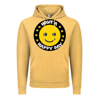 Vintage Mustard Have A Happy Day Vintage Hoodie - Bettercallsaul
