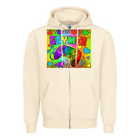 Sandshell LGBTQ+ Gaymer With Hearts Tumbler Zipper Hoodie - BundleAndBundleShop