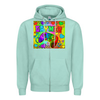 Seafoam LGBTQ+ Gaymer With Hearts Tumbler Zipper Hoodie - BundleAndBundleShop