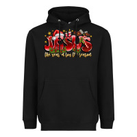 Black Jesus The Reason For The Season Heavyweight Hoodie - CowhideDigitalArt
