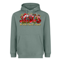 Sage Jesus The Reason For The Season Heavyweight Hoodie - CowhideDigitalArt
