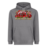 Storm Jesus The Reason For The Season Heavyweight Hoodie - CowhideDigitalArt