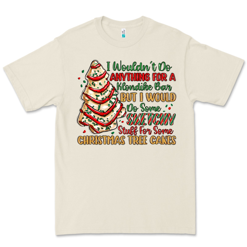 Sketchy Stuff For Some Christmas Tree Cakes Premium Tee by MaliasSmallBusiness | Teevron
