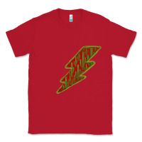 Red Cactus Pattern Lightning Classic Tee - Bettercallsaul