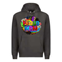 Smoke proud mom lgbt Premium Hoodie - FaDigitalArtStudio