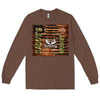 Chestnut daddy's hunting buddy Long Sleeve Tee - TumblerDesignByShophia