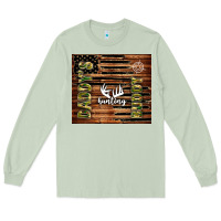 Matcha daddy's hunting buddy Long Sleeve Tee - TumblerDesignByShophia