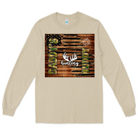 Mushroom daddy's hunting buddy Long Sleeve Tee - TumblerDesignByShophia