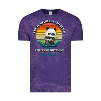 Cloud Purple In a world where you can be anything be kind Vintage Tee - Bettercallsaul