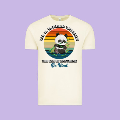 In A World Where You Can Be Anything Be Kind Vintage Tee Designed By Bettercallsaul