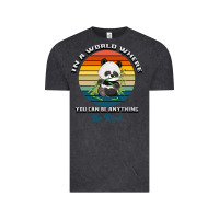 Vintage Black In a world where you can be anything be kind Vintage Tee - Bettercallsaul