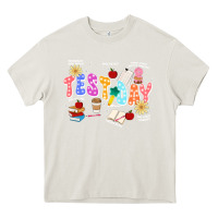 Cream test day Heavy Core Tee - JahusDesignShop