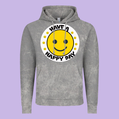 Have A Happy Day Vintage Hoodie Designed By Bettercallsaul