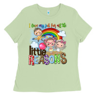 I Love My Job For All The Little Reasons Ladies Tee | Teevron