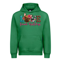 Emerald love french bulldogs Urban Hoodie - Artiststas