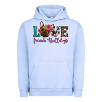 Pigment Grape Ice love french bulldogs Urban Hoodie - Artiststas