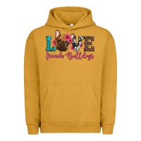 Pigment Peanut Butter love french bulldogs Urban Hoodie - Artiststas
