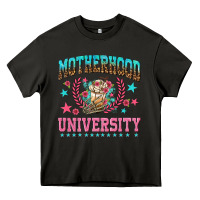 Asphalt motherhood university with coffee Heavy Core Tee - NancyCooperArtShop
