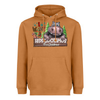 Meerkat IWant Hippopota maps For Christmas Heavyweight Hoodie - CowhideDigitalArt
