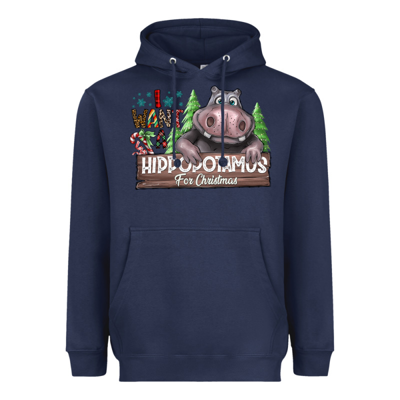 Iwant Hippopota Maps For Christmas Heavyweight Hoodie by CowhideDigitalArt | Teevron