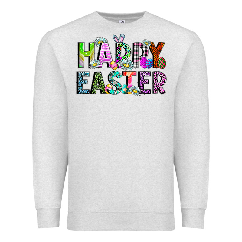 Happy Easter Premium Sweatshirt by CowhideDigitalArt | Teevron