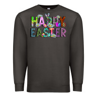 Smoke Happy Easter Premium Sweatshirt - CowhideDigitalArt