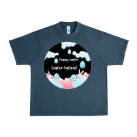Midnight Navy Happy Easter Urban Heavy Tee - Bettercallsaul