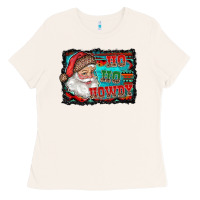 Bone ho ho howdy with santa Ladies Tee - RanaPortraitStore