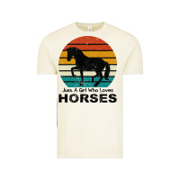 Vintage Arctic Just A Girl Who Loves Horses Vintage Tee - Bettercallsaul