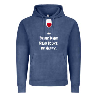 Vintage Denim drink wine, read books, be happy Vintage Hoodie - Bettercallsaul