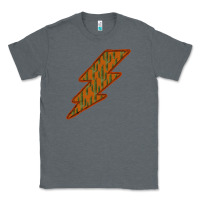 Charcoal Heather Western Cactus Lightning Orange Background Classic Tee - Bettercallsaul