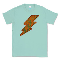 Seafoam Western Cactus Lightning Orange Background Classic Tee - Bettercallsaul