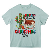 Arona rockin around the christmas tree Heavy Core Tee - MaliasSmallBusiness