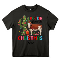 Asphalt rockin around the christmas tree Heavy Core Tee - MaliasSmallBusiness